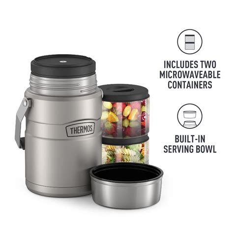 Thermos 47oz Stainless King Vacuum Insulated Food 